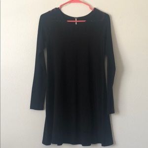 Black long sleeve dress